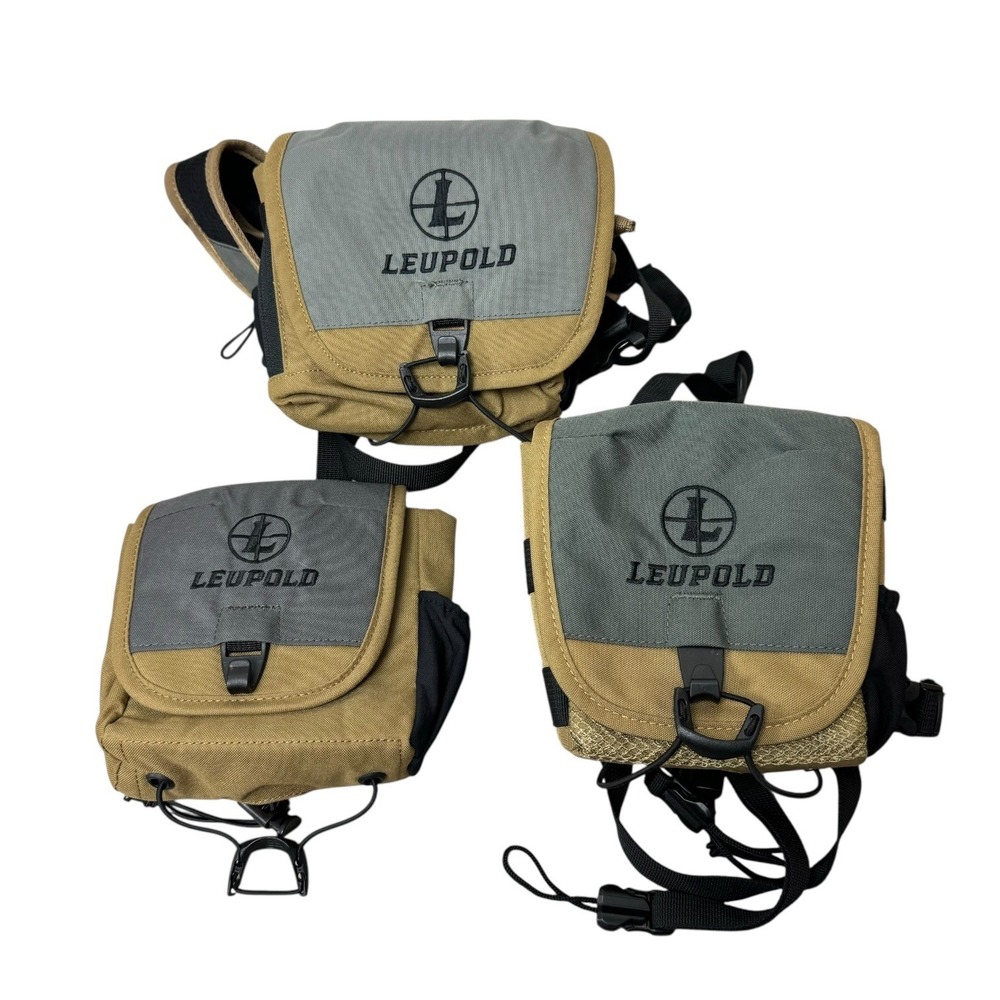 Leupold Binocular Harness and Bags Go Afield XF Coyote Ranger Hunting Pouch